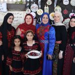 exhibition of handcrafted embroidery created by beneficiaries of the Ayadi project funded by AICS