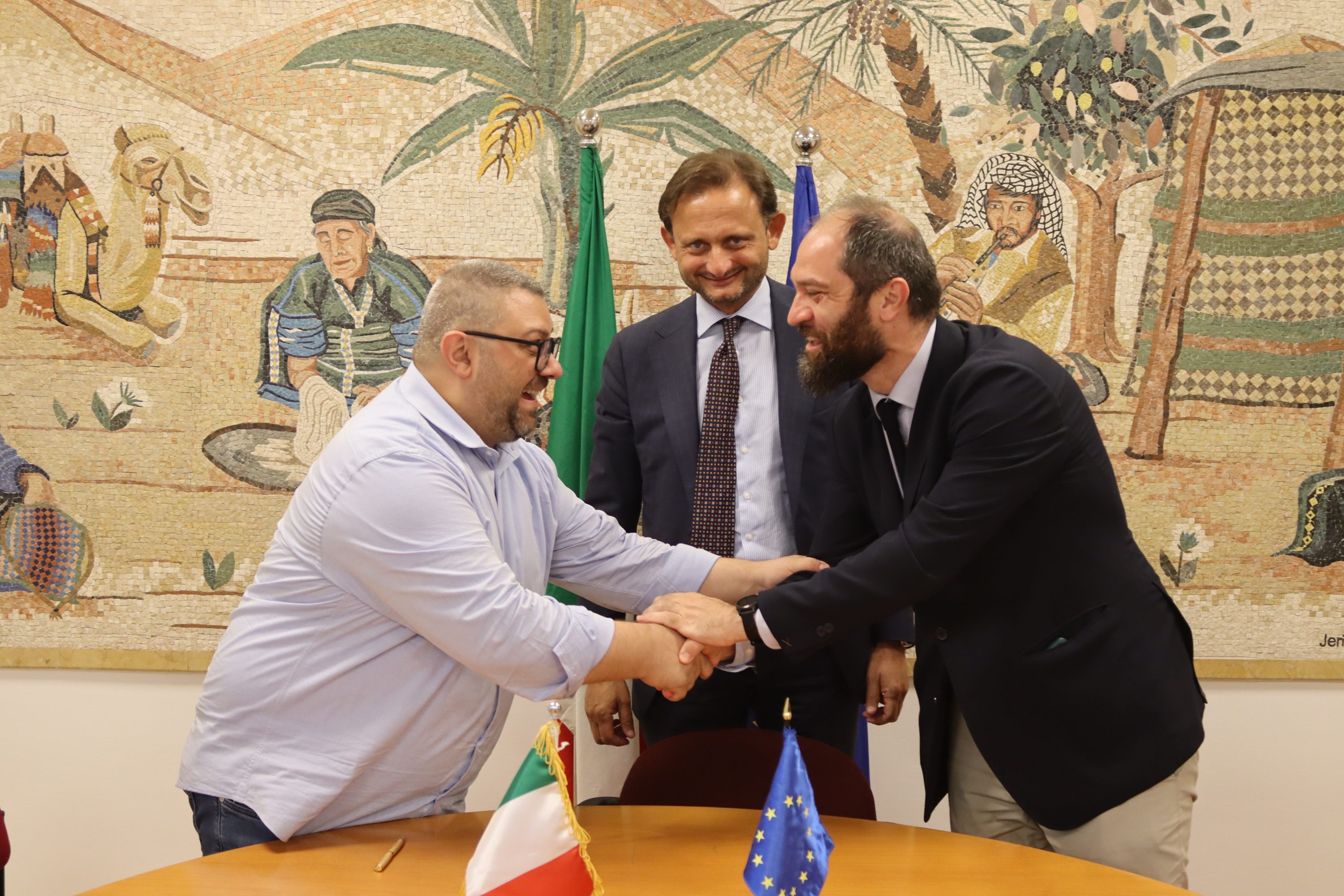 convenzione tra AICS Gerusalemme e VIS Tahseen, programma di rafforzamento delle capacità gestionali di cooperative palestinesi nel rispetto dei principi cooperativi e in un’ottica di sostenibilità