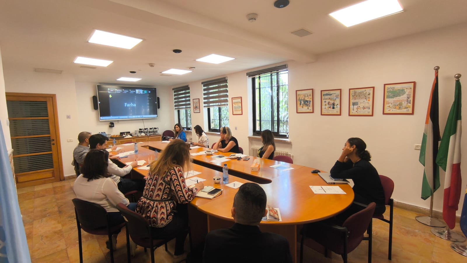 AICS Jerusalem Office Hosts Gender Technical Working Group Meeting