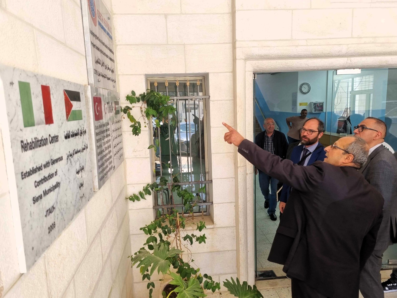 AICS visit Dura Hebron