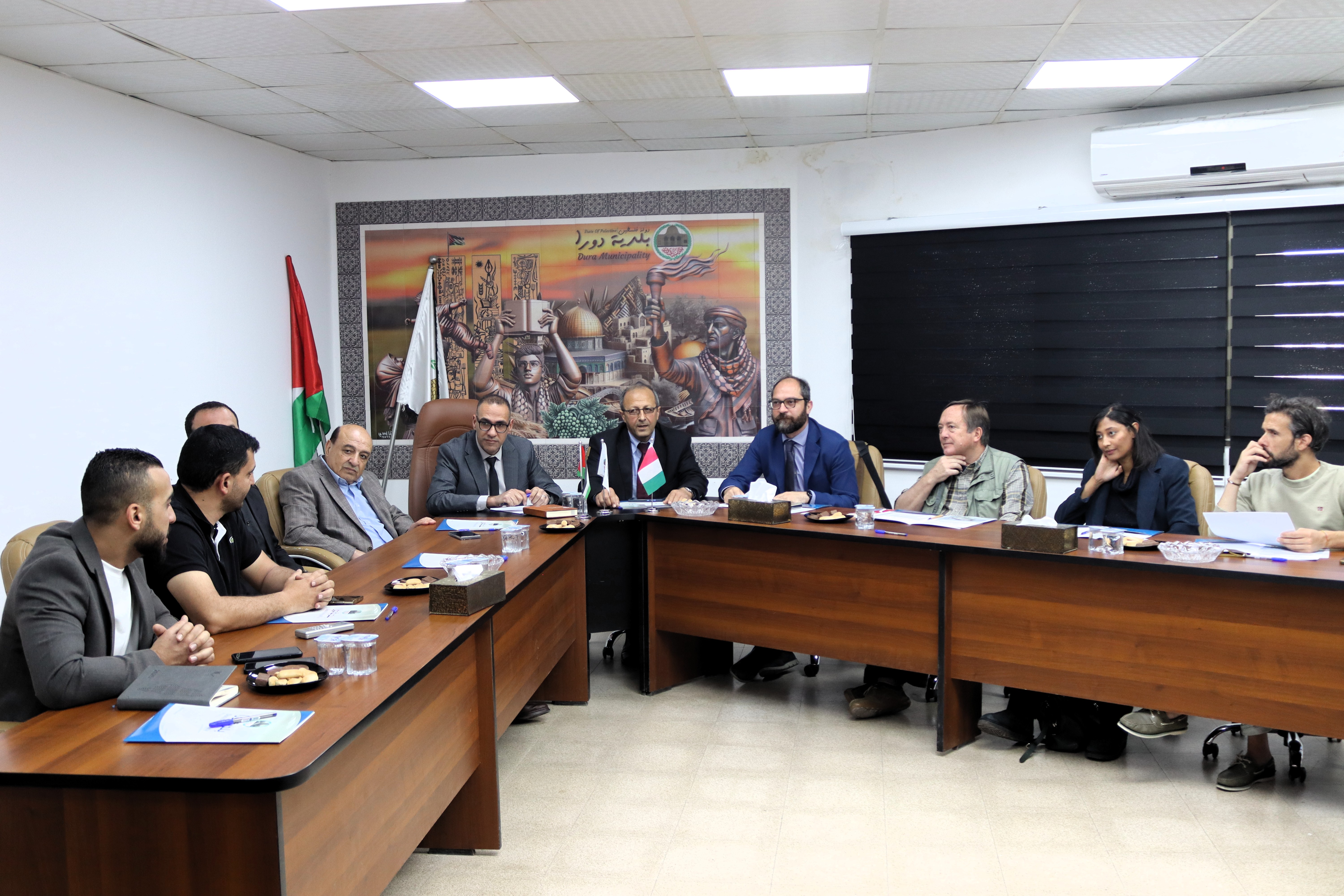 AICS visit Dura Hebron