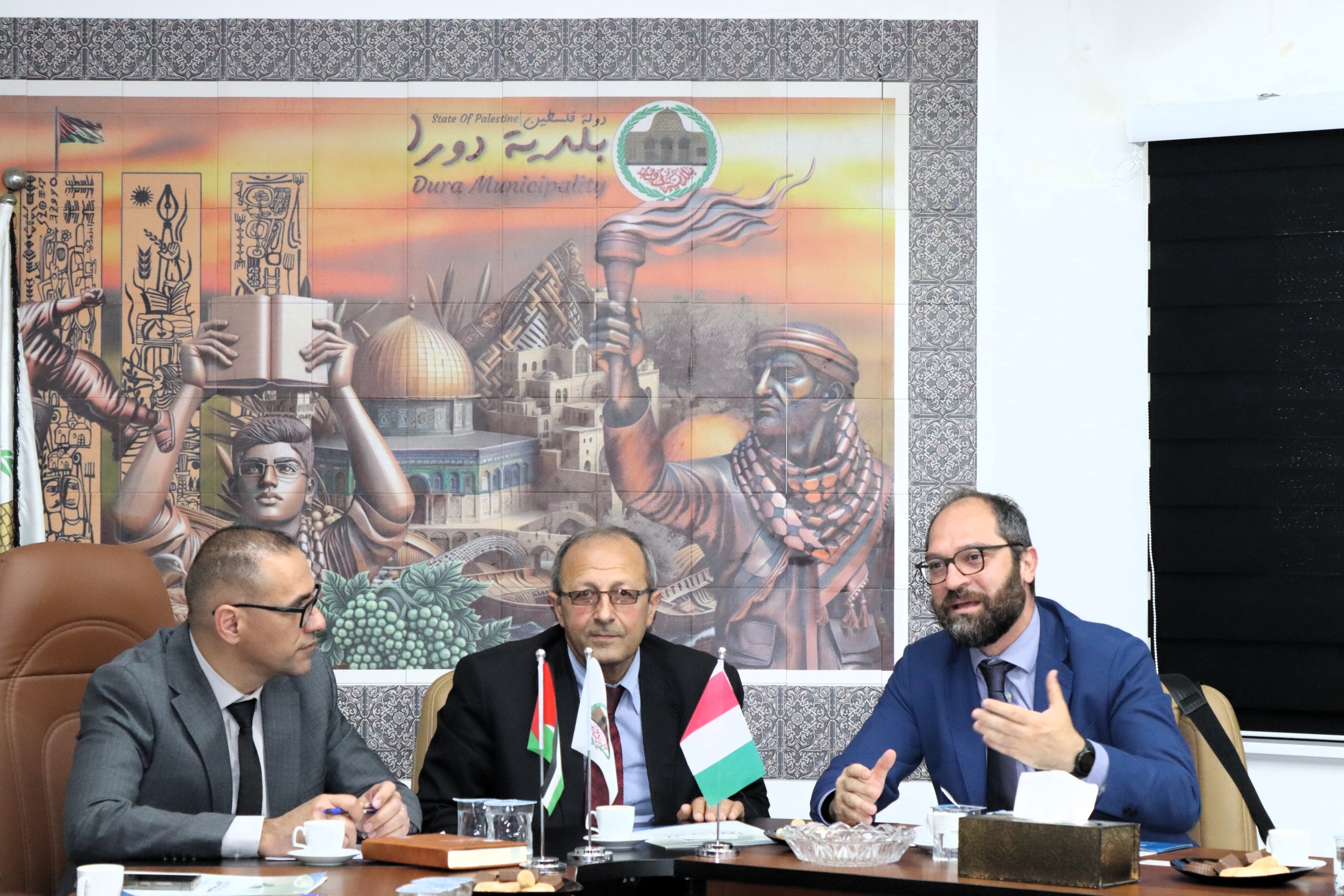 AICS visit Dura Hebron