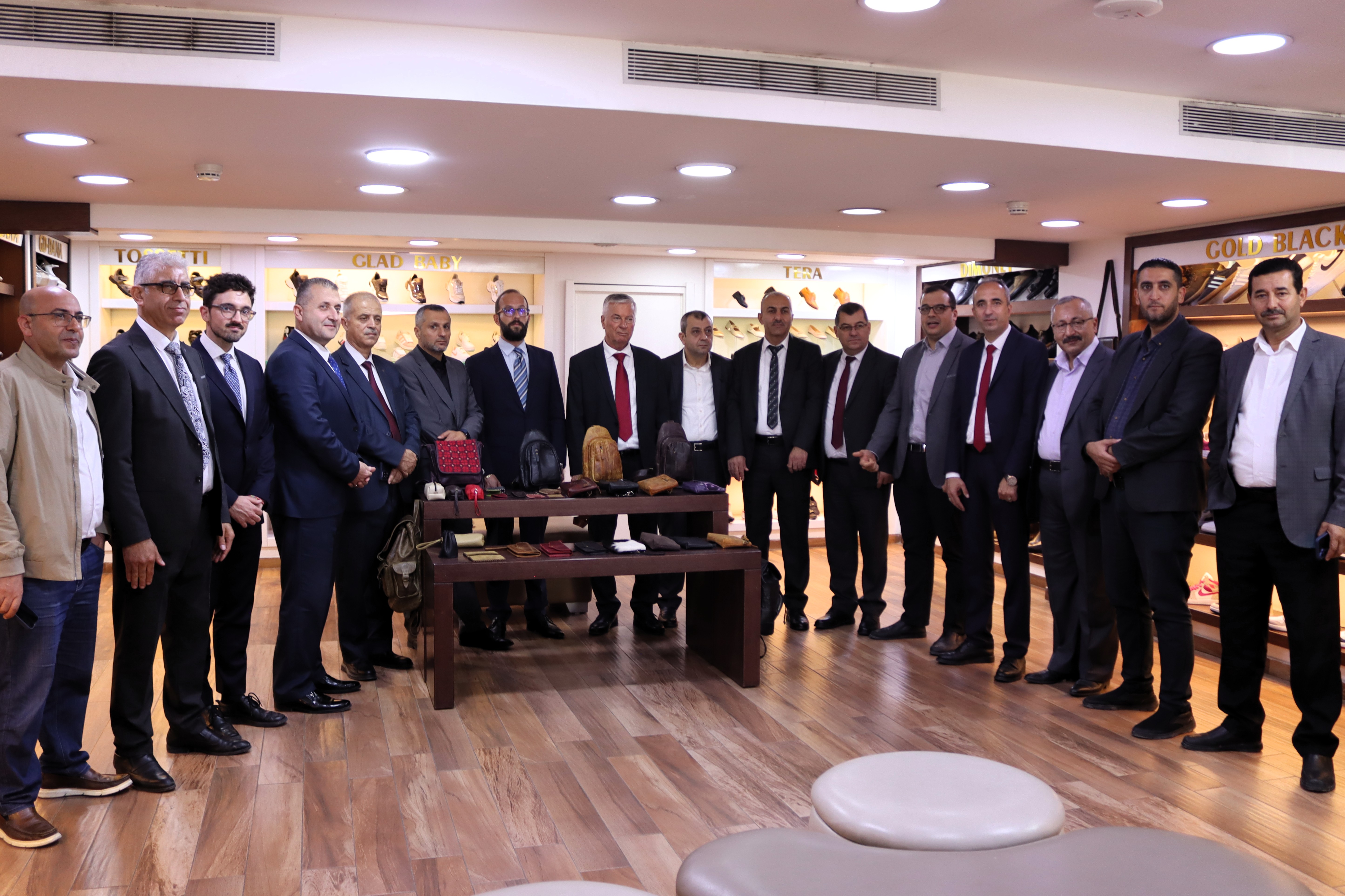 launch of the project “Hebron Shoe Village”