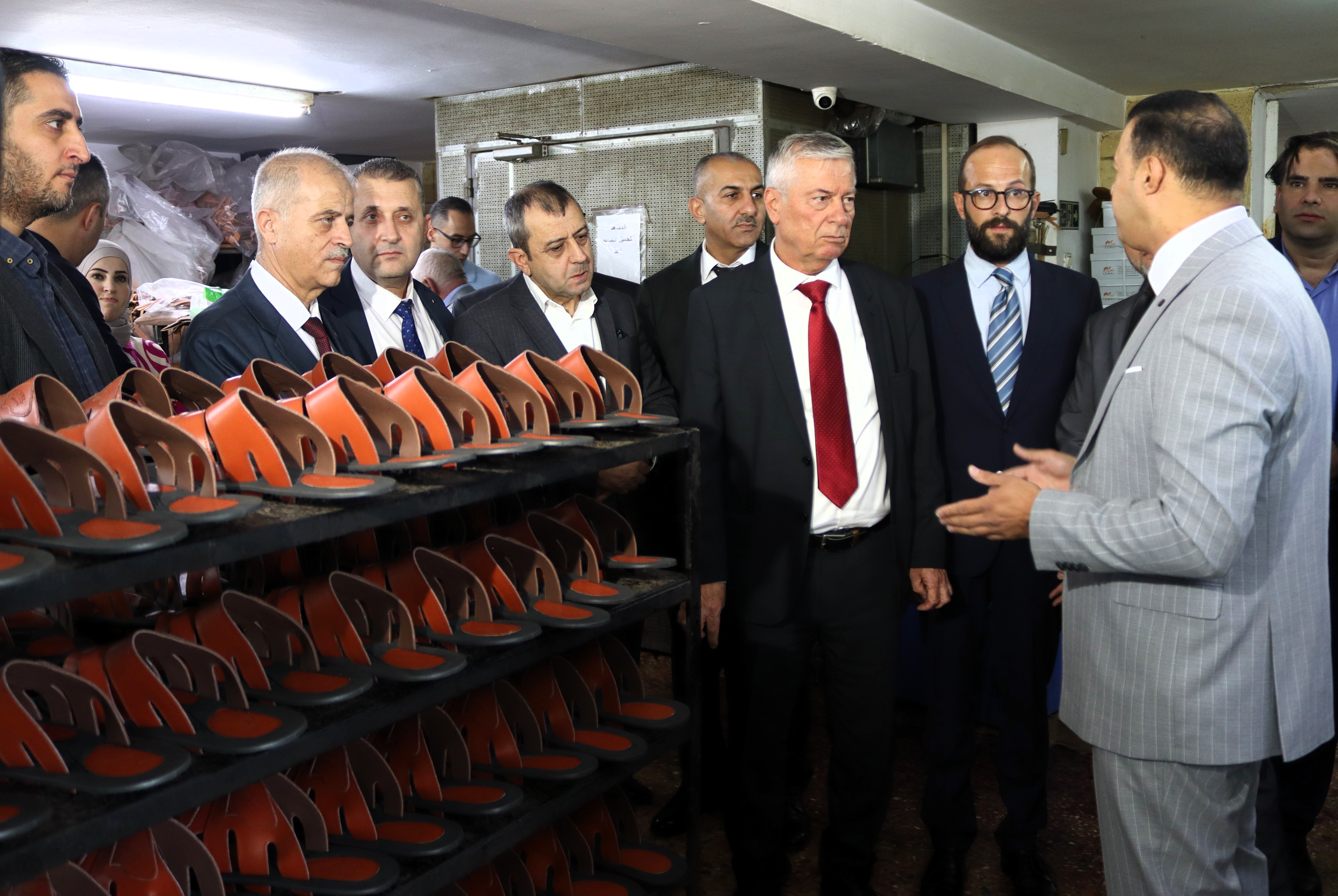 launch of the project “Hebron Shoe Village”