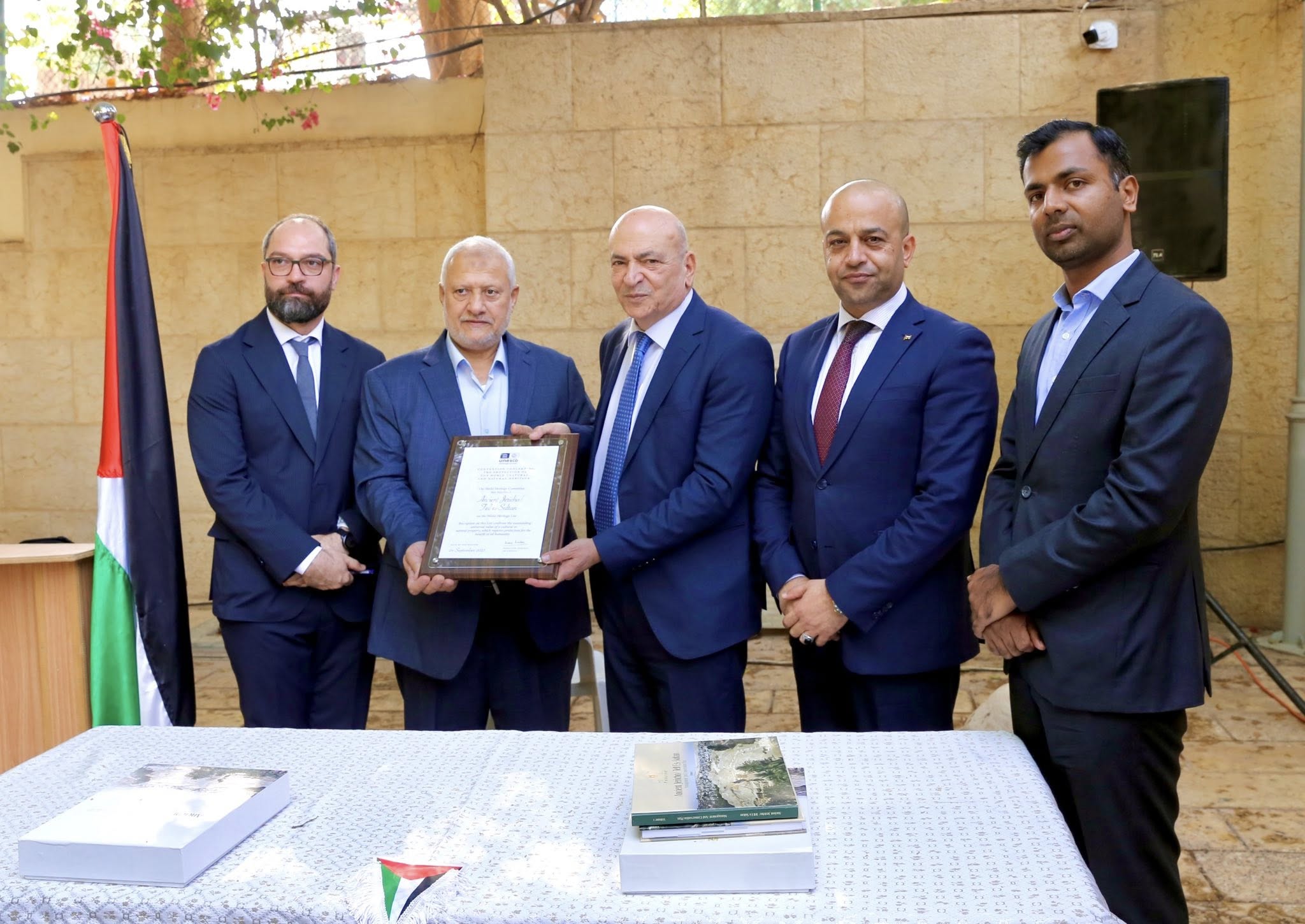 Completion of the Conservation and Management Plan for the Tell es-Sultan 