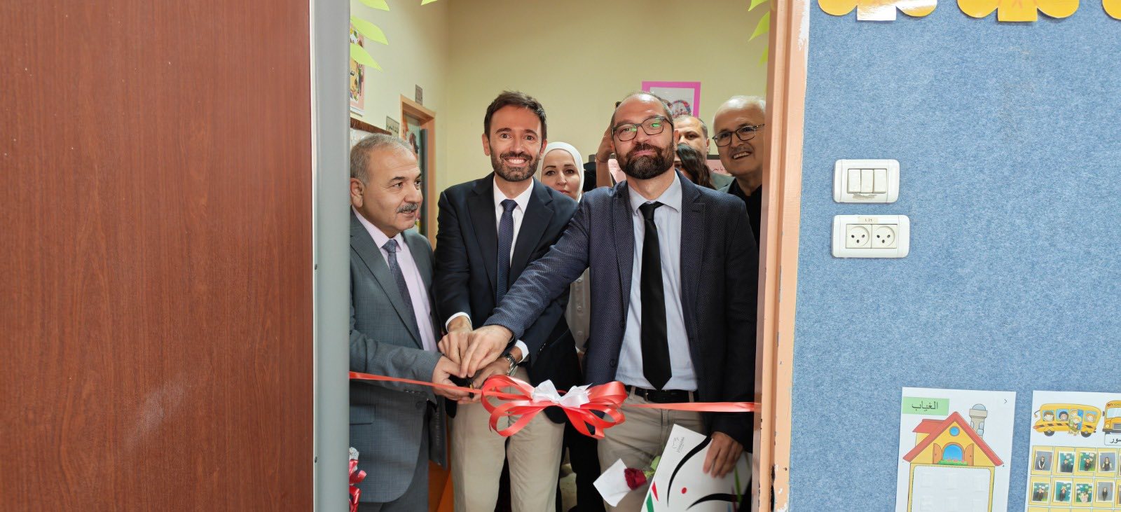 Inauguration of the New Multipurpose Resource Room at Zahrat Al-Madaen School