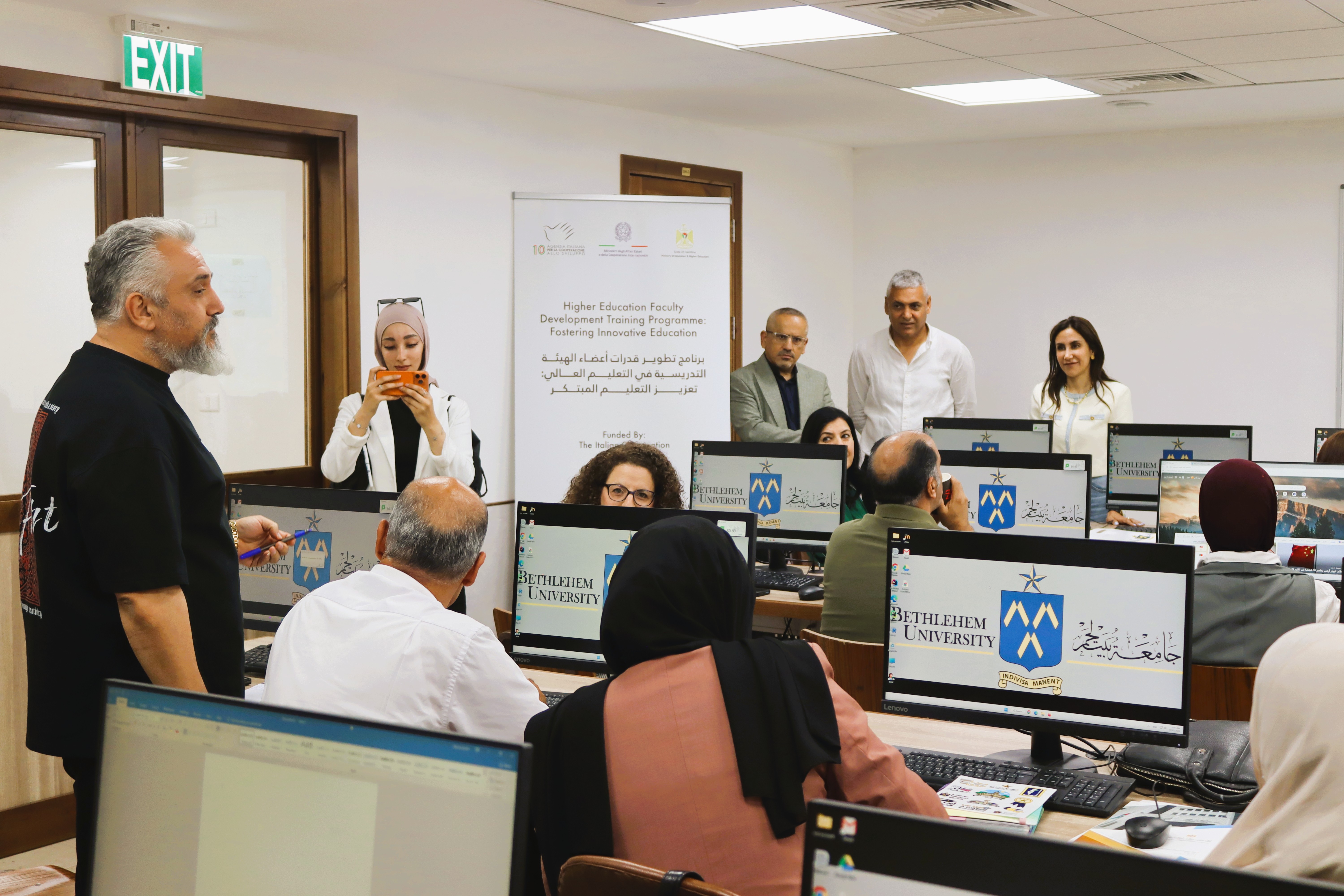 Palestina: prosegue il percorso di formazione per il personale accademico delle università